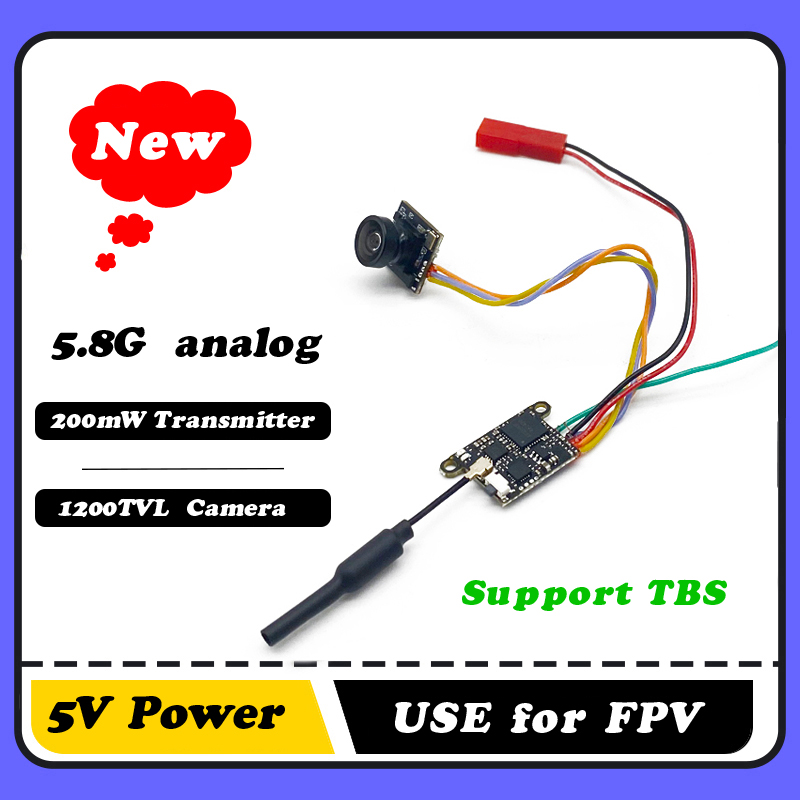 Drone Rc Toy - SLONWAKE 5,8G 1200TVL cámara FPV VTX