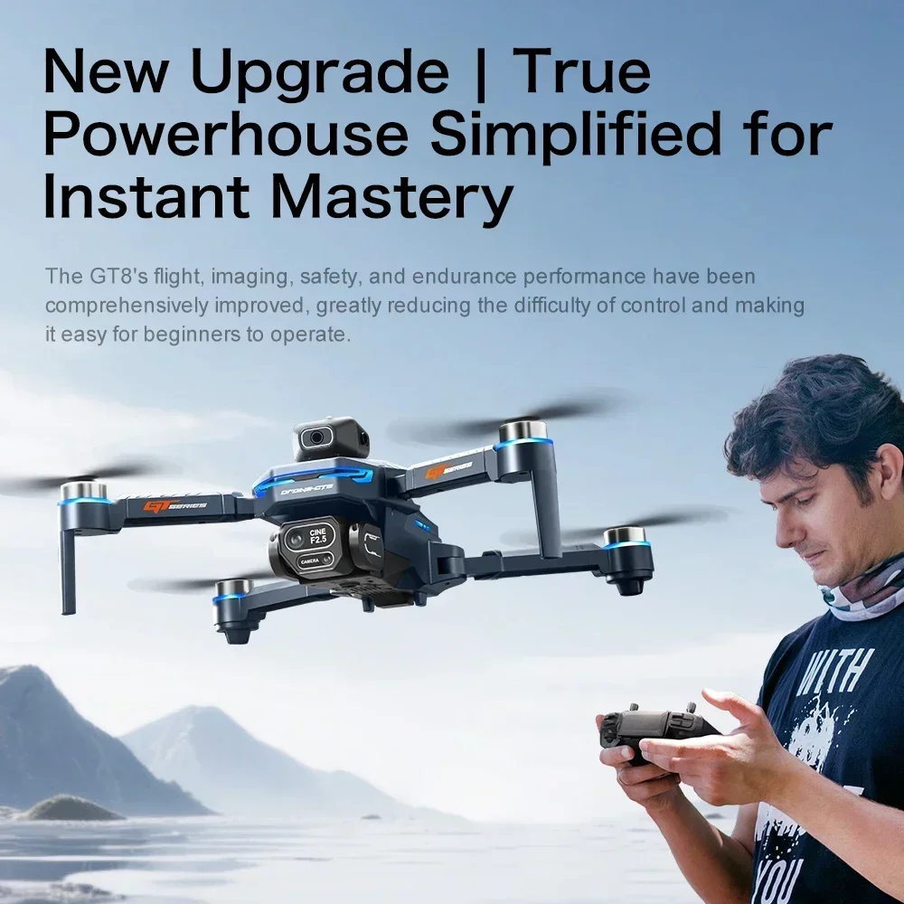 Drone 4K HD GT8 cámara para ev - Jjrc Drone X12 reseña y precio