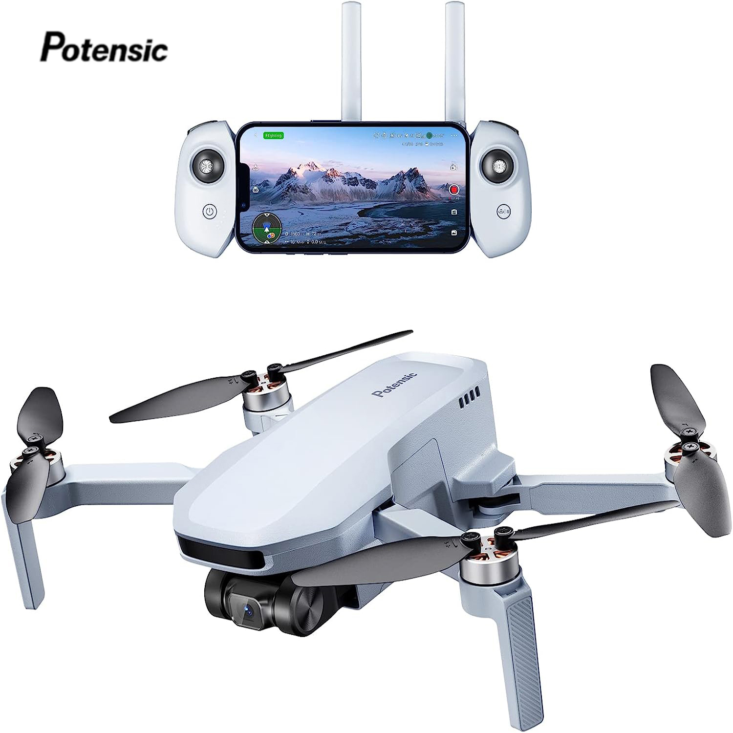 Potensic-Drones con GPS de ret - Jjrc Drone X12 reseña y precio
