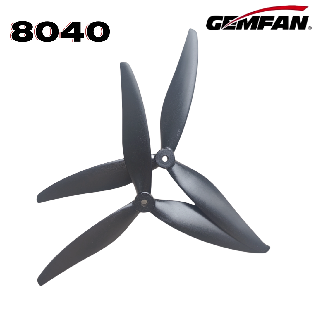Gemfan 8040 8X4X3 hélice de 3  - Drone Rc Leading reseña y precio
