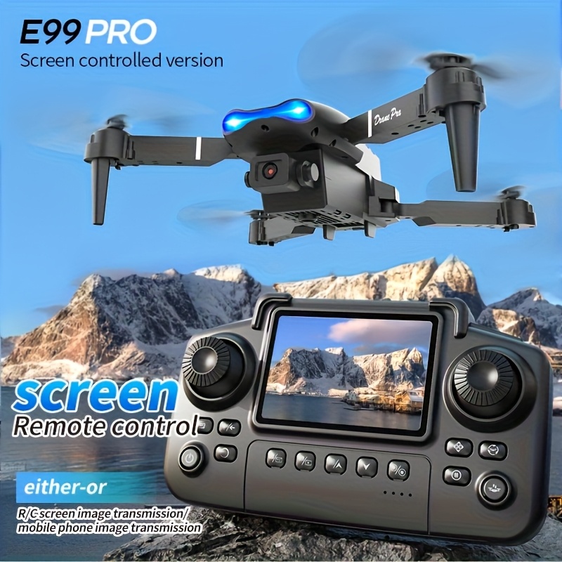 Dron plegable E99 PRO MAX con  - Drone Ae Rc reseña y precio