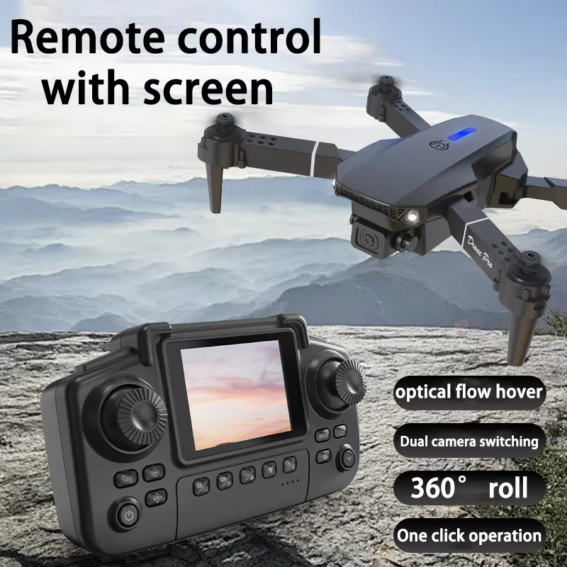 Dron Profesional 2026 6K Gran  - Drone E88 Rc Quadcopter reseña y precio