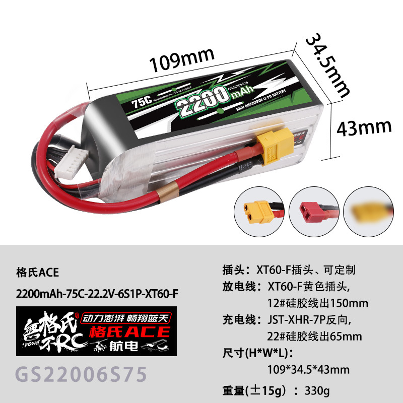 NUEVA Batería Lipo Gens ACE 22 - Drone Rc Leading reseña y precio