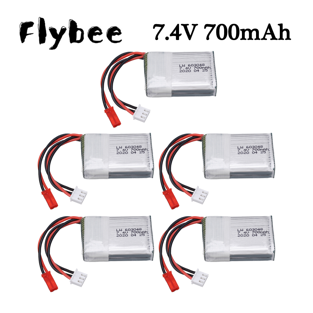 Batería Lipo de 7,4 V, 700mAh, - Drone Rc Leading reseña y precio