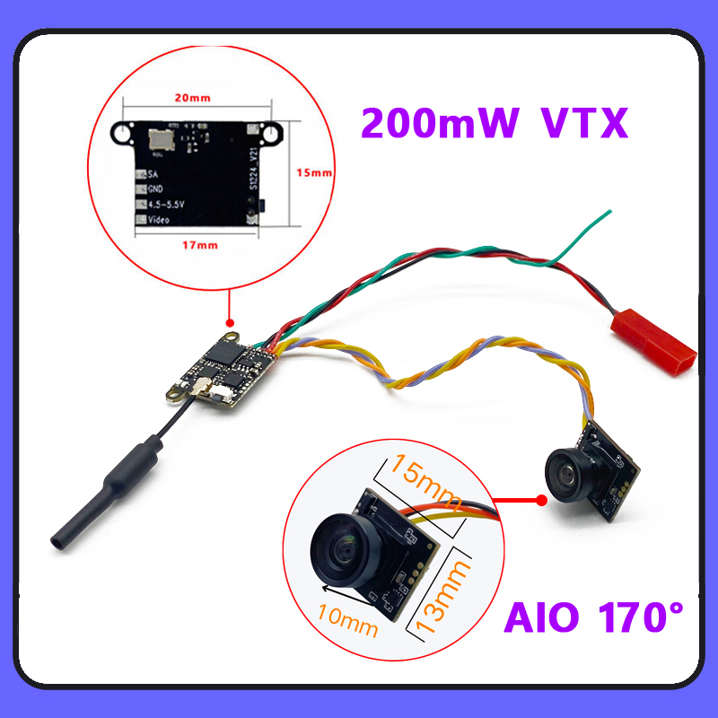 SLONWAKE 5,8G 1200TVL cámara F - Drone Rc Toy reseña y precio