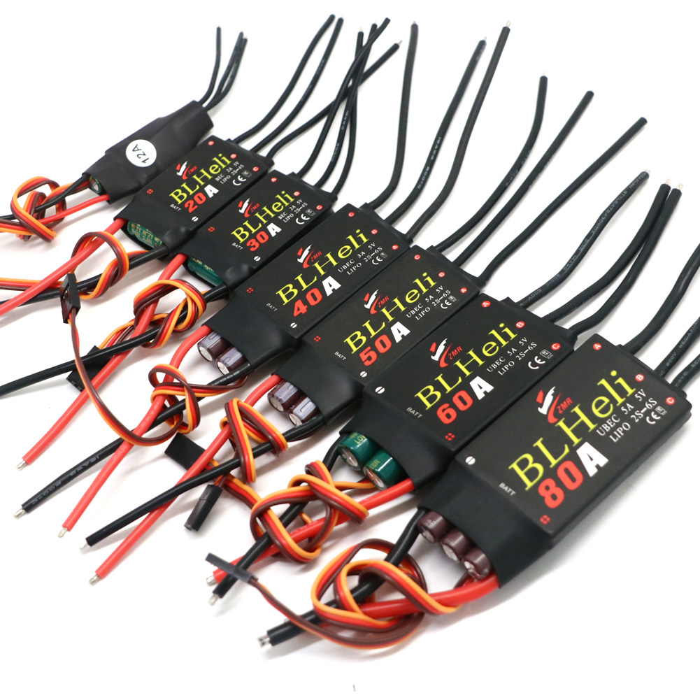 BLHeli sin escobillas ESC 80A  - Drone Rc Leading reseña y precio
