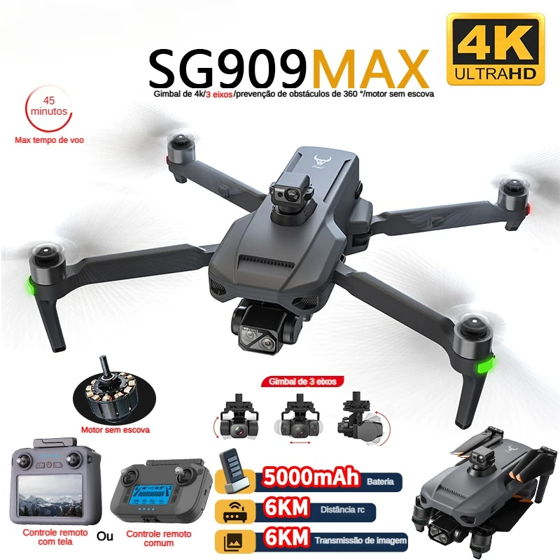 ZLL SG909 SG909MAX Dron profes - Drone Ae Rc reseña y precio